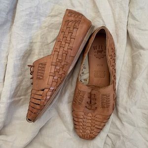Will Leather Goods shoes woven oxfords NWOT
